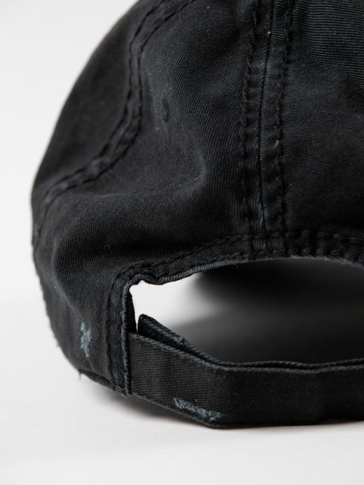 ANACHRONORM DAMAGED 6PANEL CAP / Black