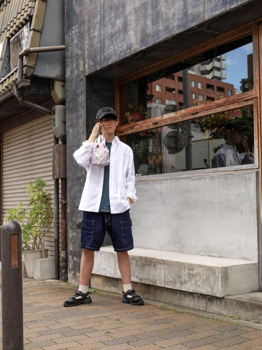 ANACHRONORM DAMAGED 6PANEL CAP / Black