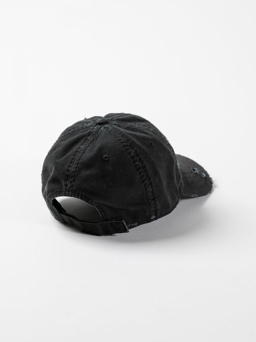 ANACHRONORM DAMAGED 6PANEL CAP / Black
