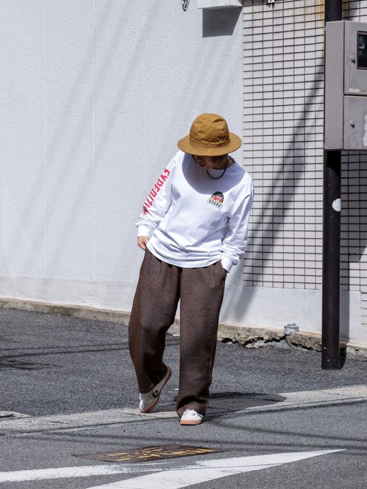 ROARK REVIVAL "EXPEDITIONS OF THE OBSESSED" L/S TEE / White