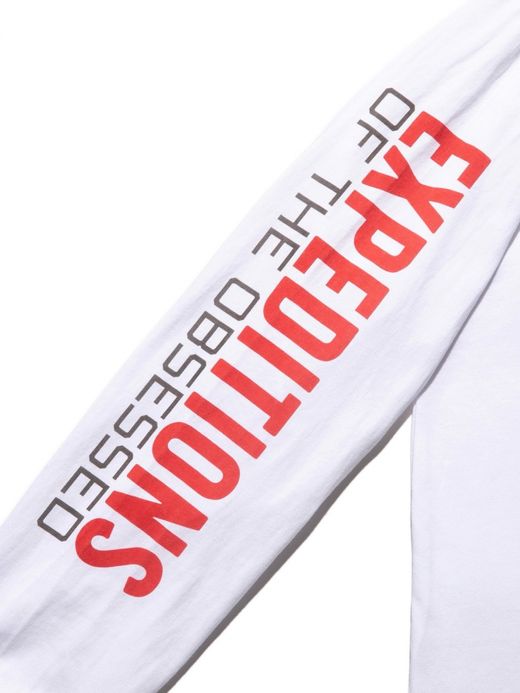 ROARK REVIVAL "EXPEDITIONS OF THE OBSESSED" L/S TEE / White