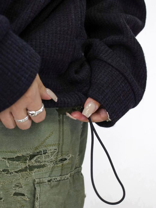 VOO H.TOP KNITSAW / Black