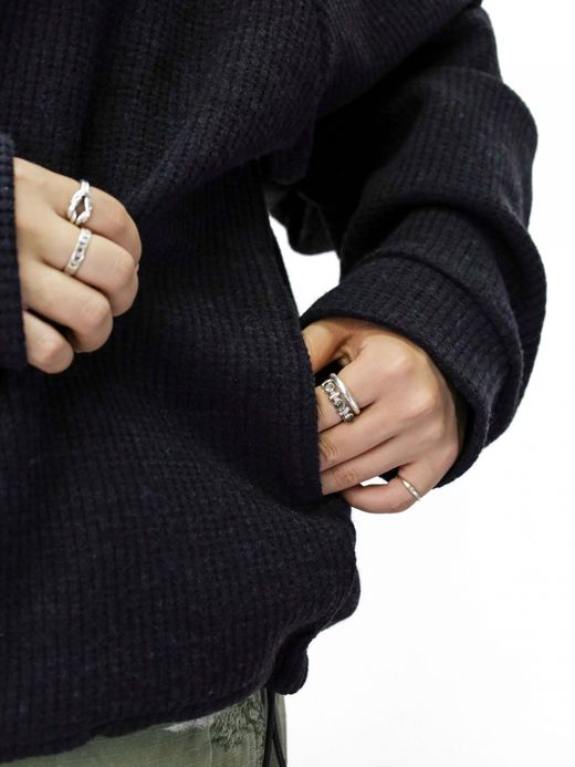 VOO H.TOP KNITSAW / Black