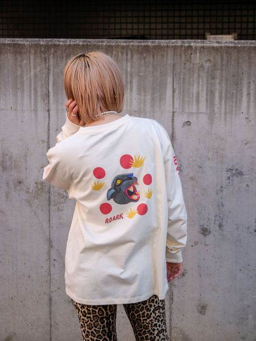 ROARK REVIVAL "FIESTA Y SIESTA" L/S TEE / Natural