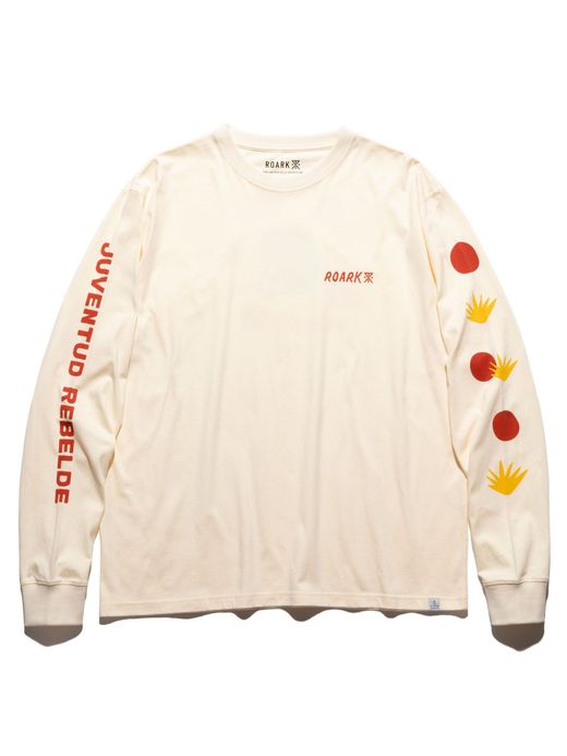 ROARK REVIVAL "FIESTA Y SIESTA" L/S TEE / Natural