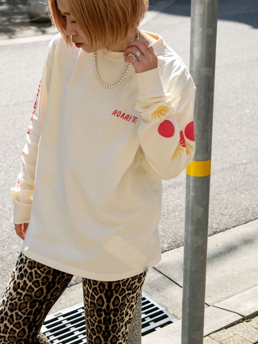 ROARK REVIVAL "FIESTA Y SIESTA" L/S TEE / Natural