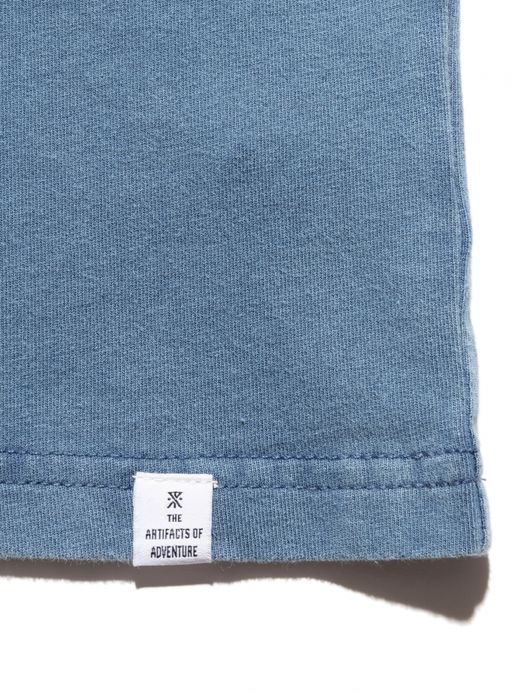 ROARK REVIVAL "PERMANENT VACATION" L/S TEE / Slate blue