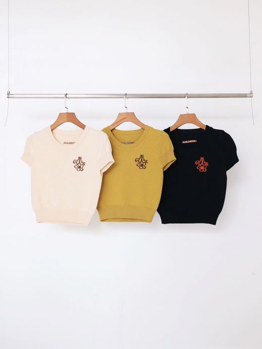 AMBERGLEAM TINY COTTON T-SHIRTS / 3colors