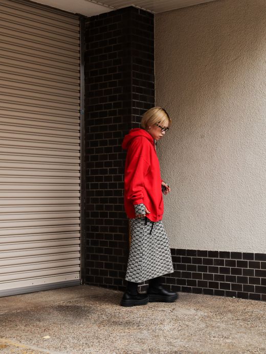 AMBERGLEAM ART KNIT DRESS / Geometry