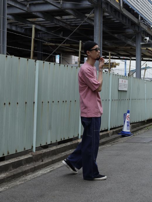 VOO ANACHROVOOM S/S T-S / Smoky pink