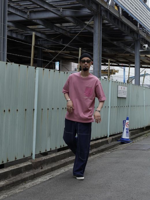 VOO ANACHROVOOM S/S T-S / Smoky pink