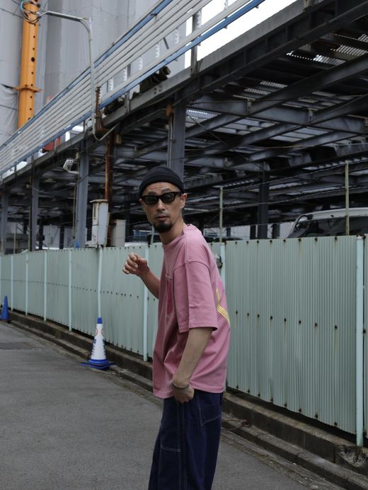 VOO ANACHROVOOM S/S T-S / Smoky pink