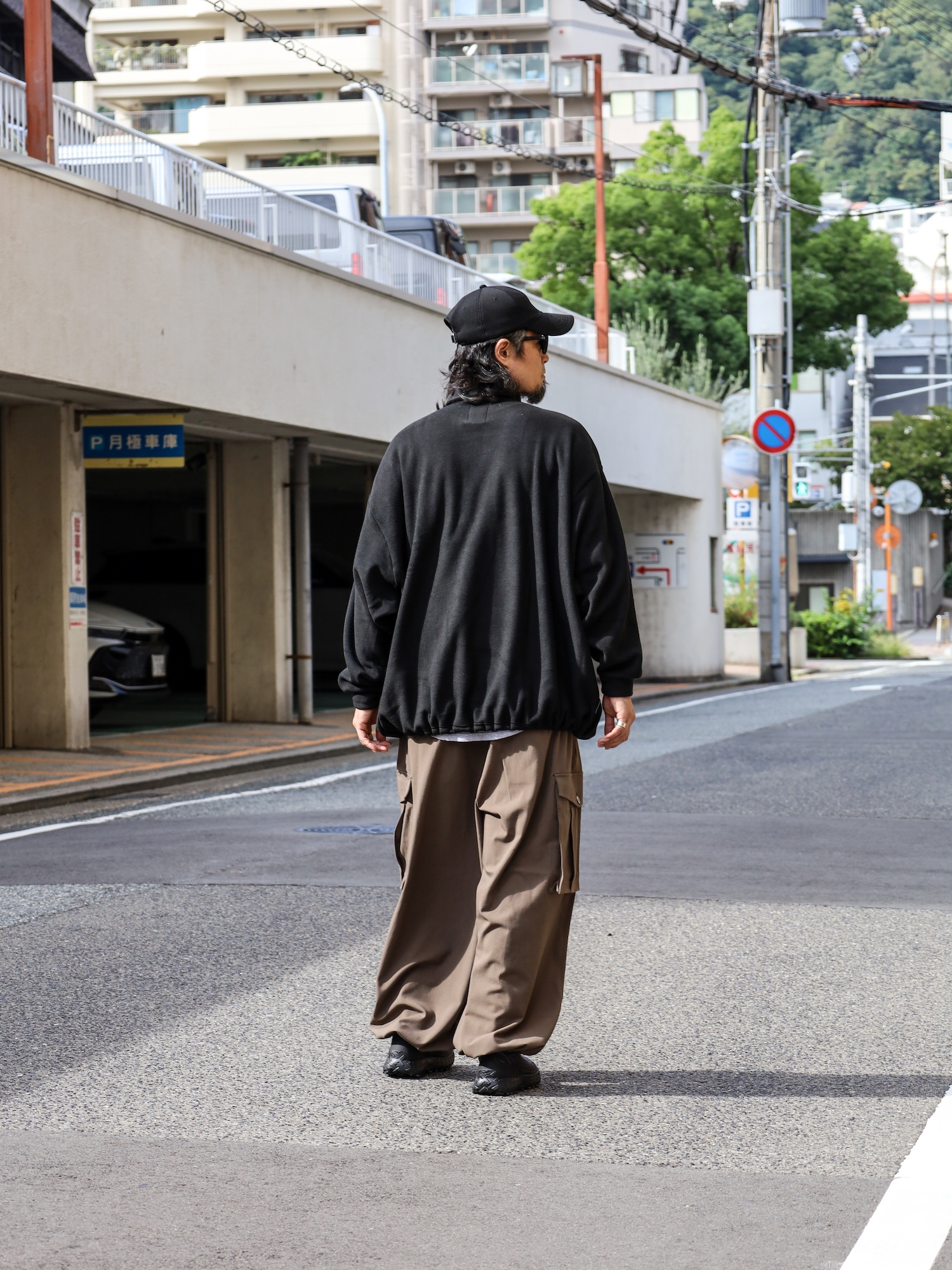 S.F.C TURTLE FLEECE LS TEE / Black | FLATBUSH（フラット