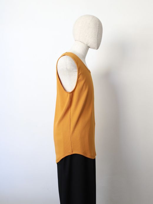 AMBERGLEAM STRETCH RIB TANKTOP / 3colors