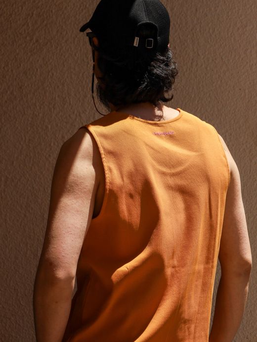 AMBERGLEAM STRETCH RIB TANKTOP / 3colors