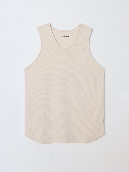 AMBERGLEAM STRETCH RIB TANKTOP / 3colors