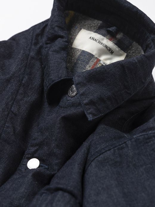 ANACHRONORM BLANKET COVERALL SHIRTS Ⅱ / Indigo