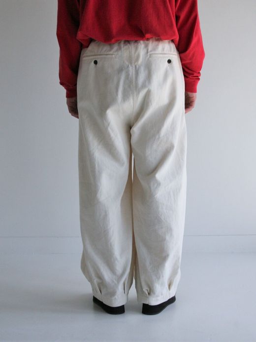 ANACHRONORM HEM TUCK EASY PANTS / Kinari