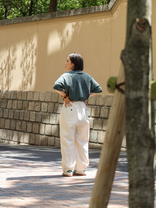 ANACHRONORM HEM TUCK EASY PANTS / Kinari