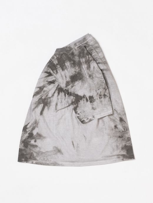 ANACHRONORM UNEVEN DYE S/S T-S / White