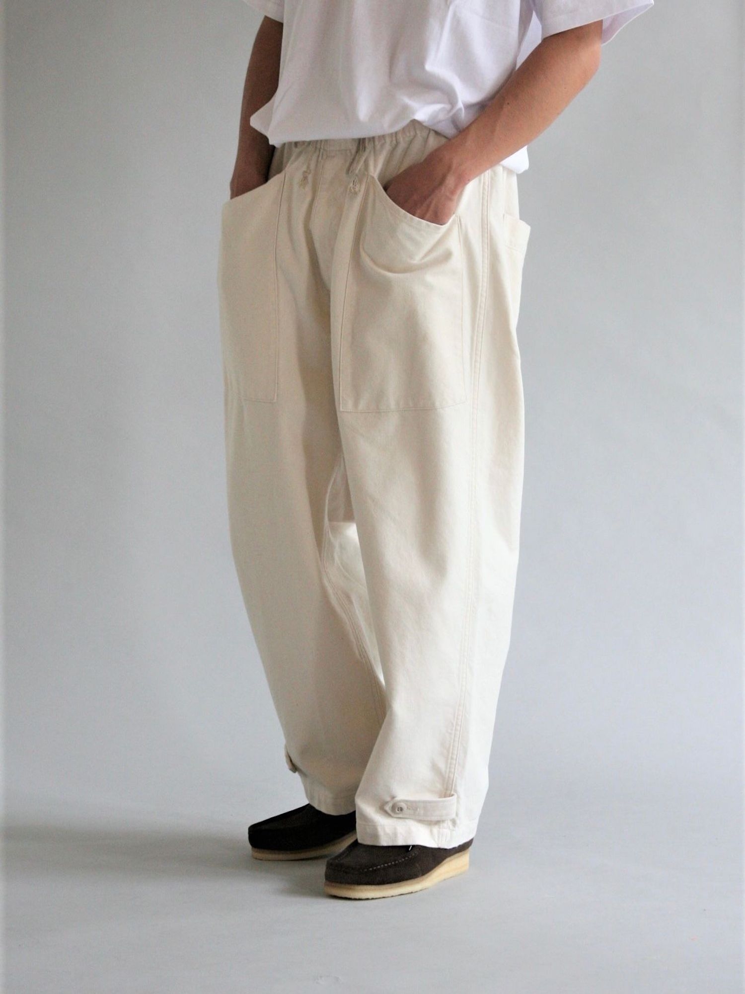 ANACHRONORM “MILITARY WIDE EASY PANTS ” ANACHRONORM MILITARY WIDE EASY PANTS