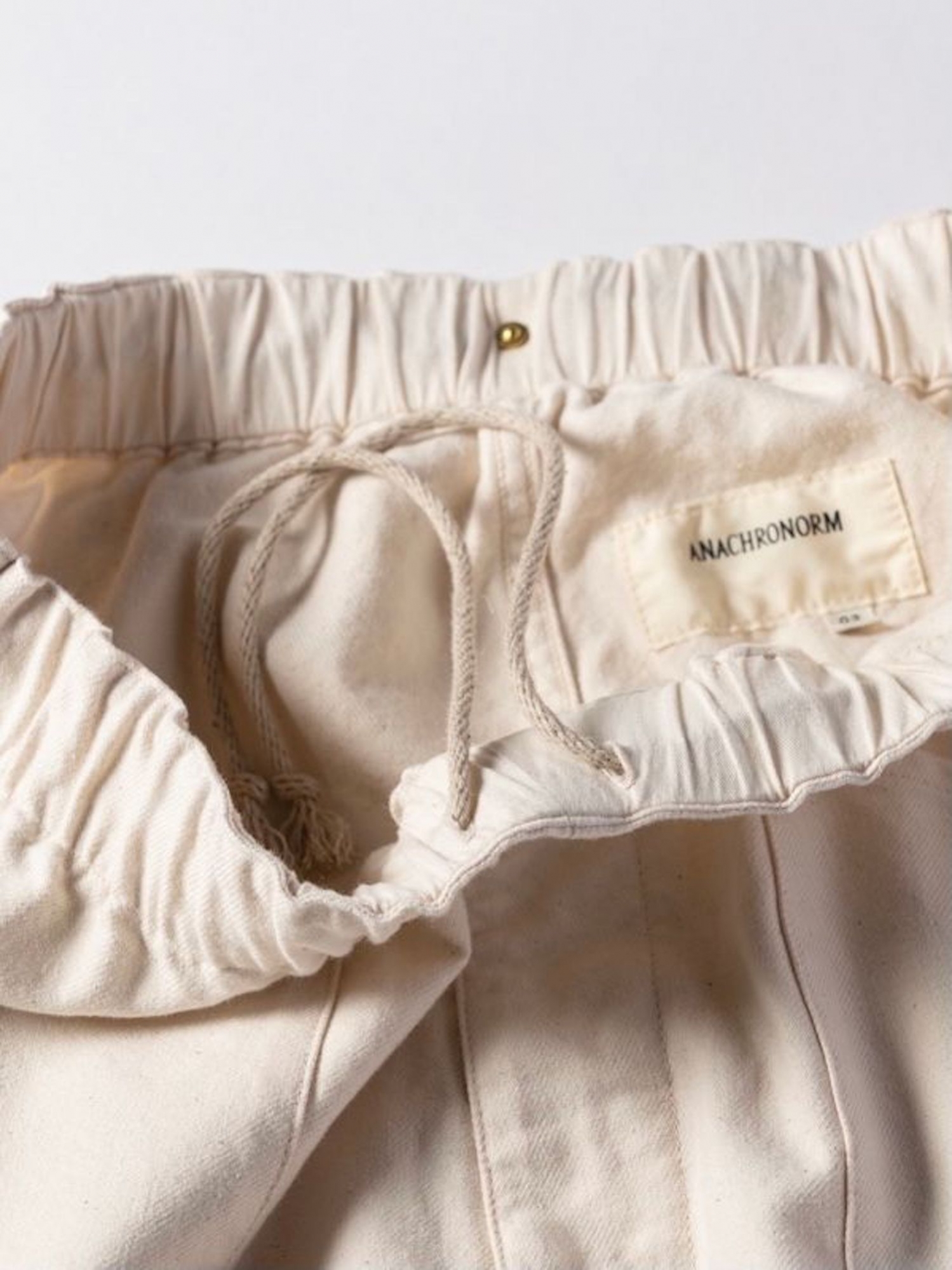 ANACHRONORM “MILITARY WIDE EASY PANTS ” ANACHRONORM MILITARY WIDE EASY PANTS / Natural | FLATBUSH