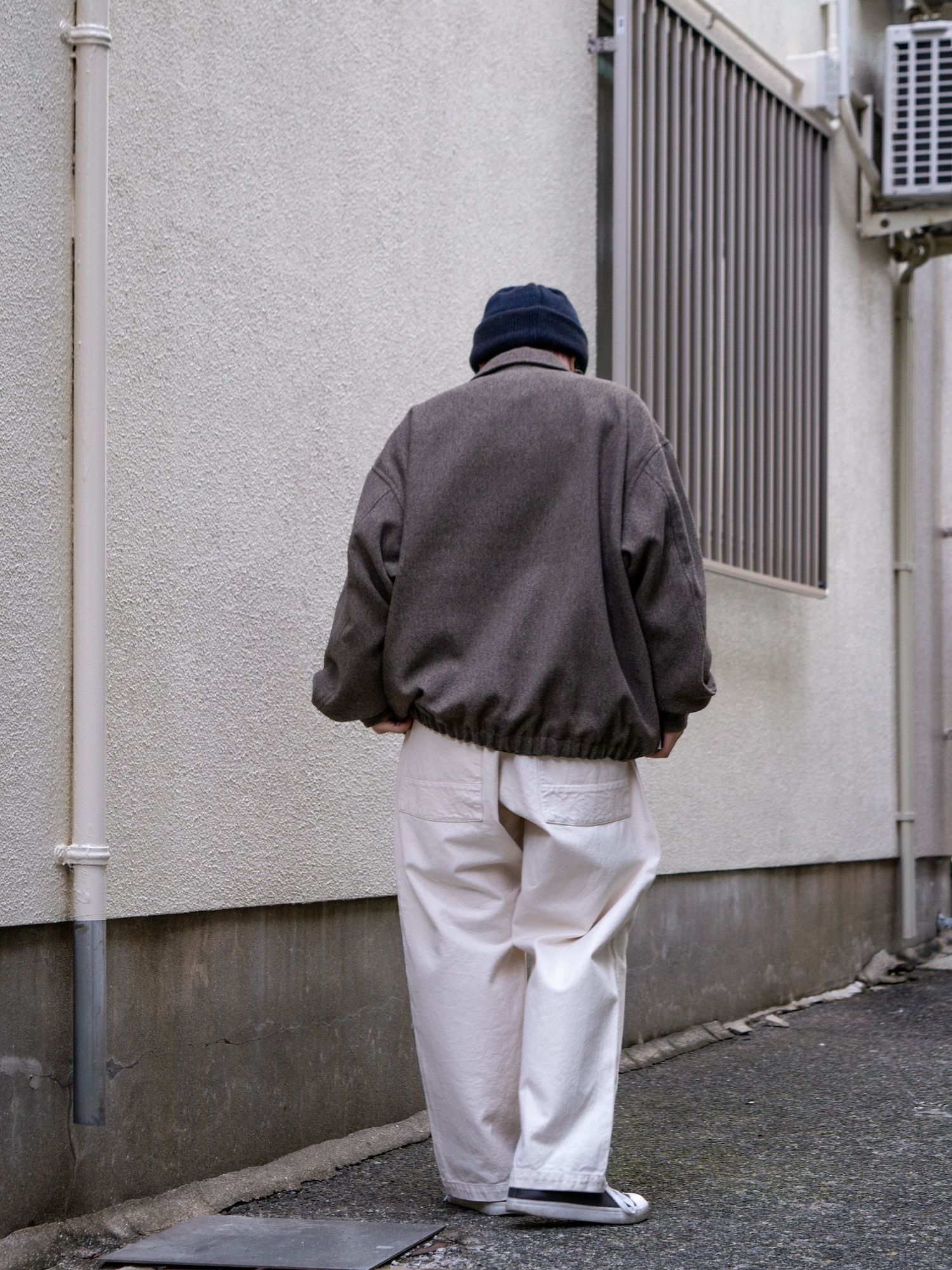 ANACHRONORM “MILITARY WIDE EASY PANTS ” ANACHRONORM MILITARY WIDE EASY PANTS / Natural | FLATBUSH