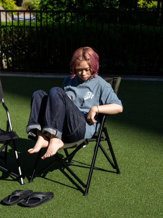 THE NORTH FACE TNF CAMP CHAIR SLIM / ニュートープグリーン