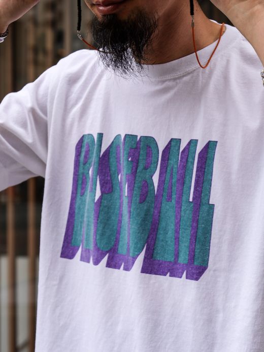JHANKSON BASEBALL S/S TEE / White×roc