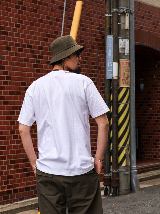 JHANKSON BASEBALL S/S TEE / White×roc