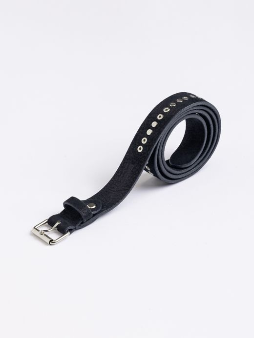 ANACHRONORM DECORATIVE LEATHER BELT / Black