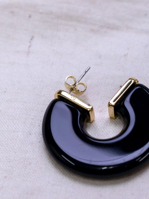 ing ITALIAN PLASTIC DISK PLATE BLACK / Black