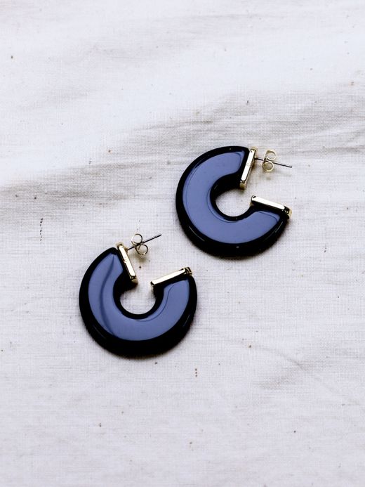 ing ITALIAN PLASTIC DISK PLATE BLACK / Black