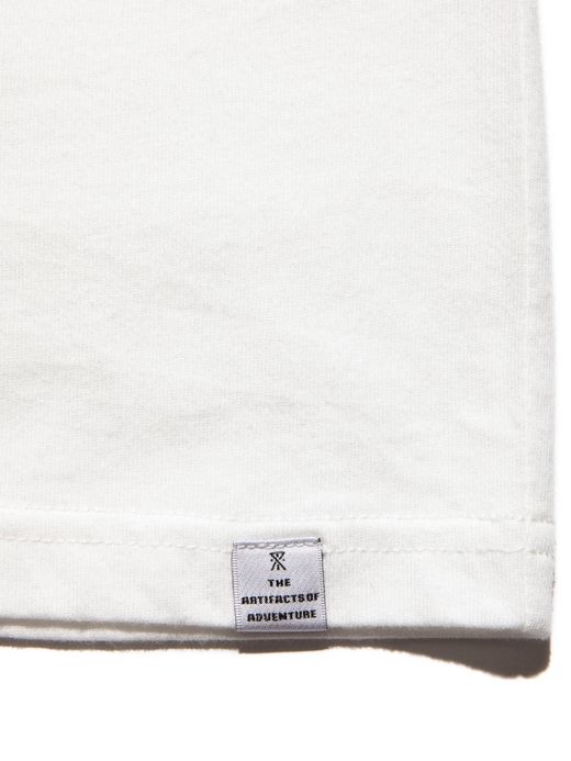 ROARK REVIVAL "CRANE" L/S TEE / White