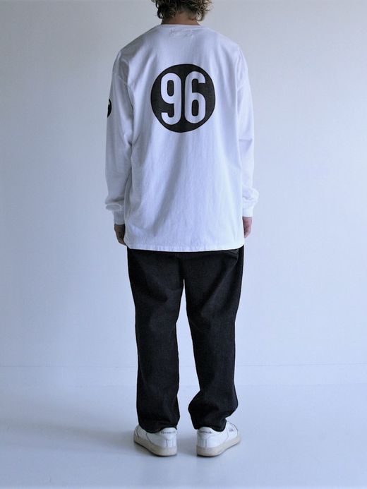ANACHRONORM NUMBER 96 L/S T-S / White