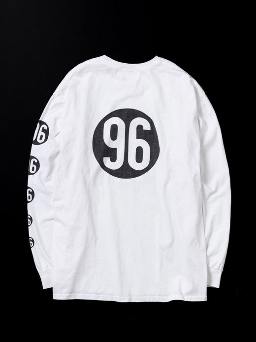 ANACHRONORM NUMBER 96 L/S T-S / White