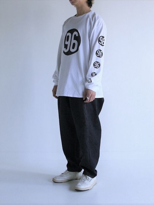 ANACHRONORM NUMBER 96 L/S T-S / White