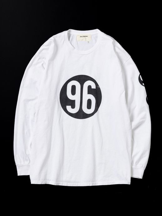 ANACHRONORM NUMBER 96 L/S T-S / White