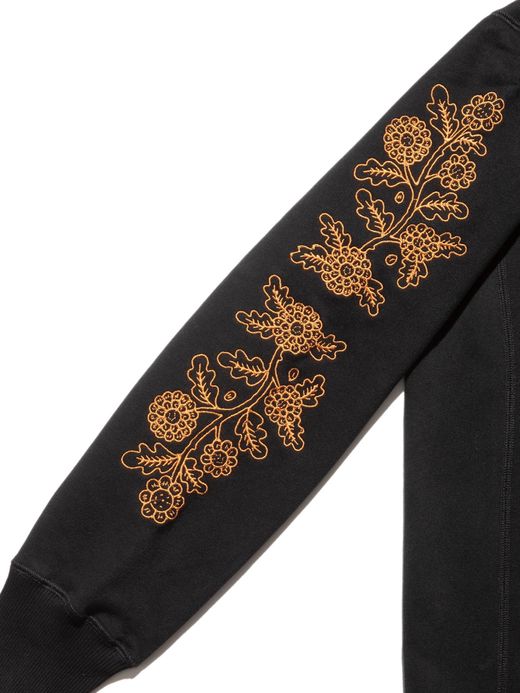 ROARK REVIVAL "HOKKAIDO TIGER" P/O HOODED SWEAT / Black
