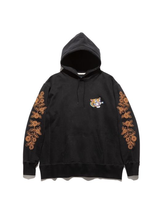 ROARK REVIVAL "HOKKAIDO TIGER" P/O HOODED SWEAT / Black