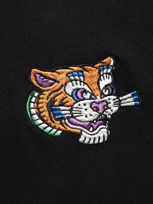 ROARK REVIVAL "HOKKAIDO TIGER" P/O HOODED SWEAT / Black