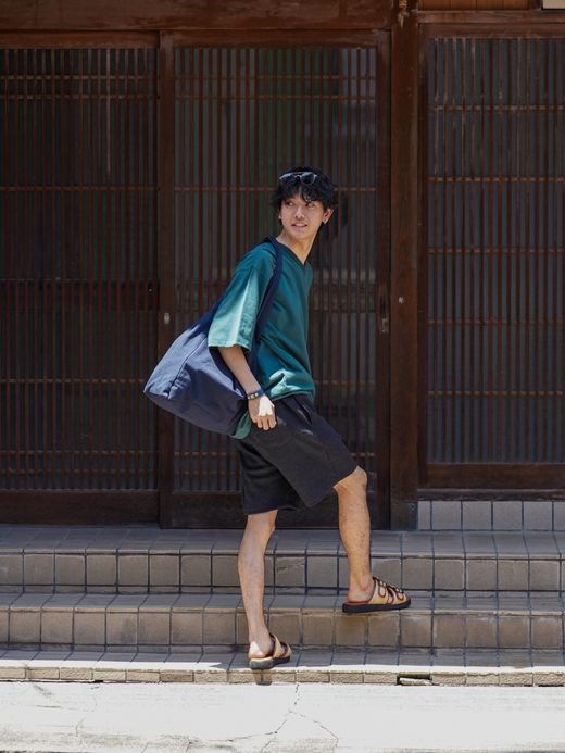 VOO WAFFLE SHORTS / Black