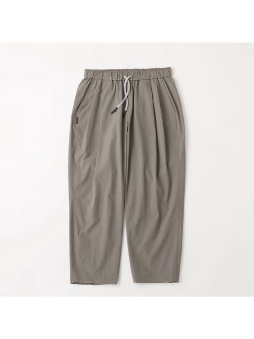 S.F.C WIDE TWO TUCK PANTS(NYLON) / Greige