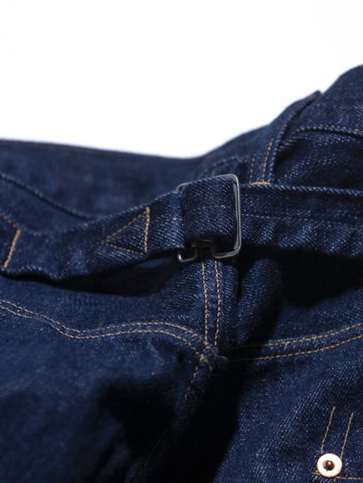 ANACHRONORM SUSTAINABLE SELVAGE STRAIGHT 5P PANTS TYPE-NEW π / Indigo