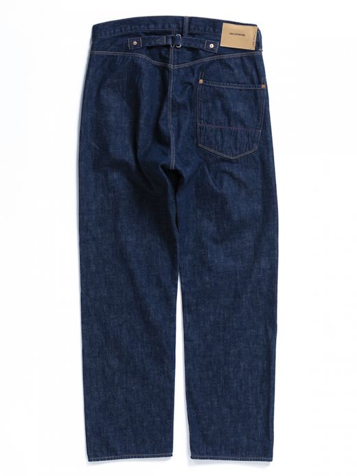 ANACHRONORM SUSTAINABLE SELVAGE STRAIGHT 5P PANTS TYPE-NEW π / Indigo