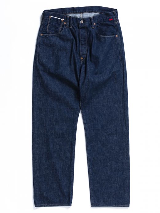 ANACHRONORM SUSTAINABLE SELVAGE STRAIGHT 5P PANTS TYPE-NEW π / Indigo