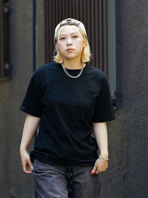 THE UNION THE POCKET TEE / Black