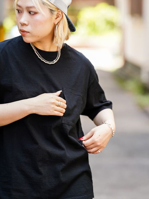 THE UNION THE POCKET TEE / Black