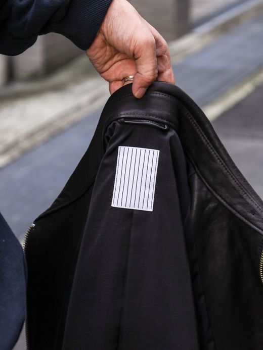 S.F.C SFC LEATHER BIG JACKET / Black