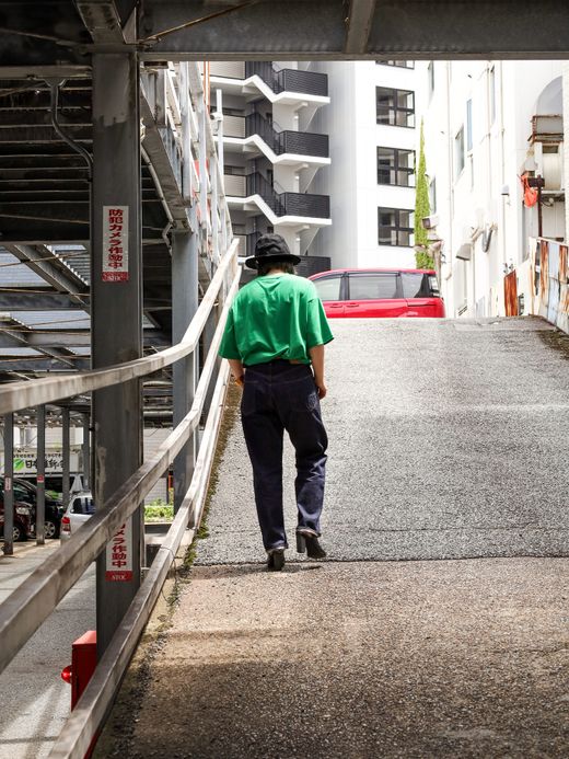 ANACHRONORM STANDARD EMB S/S T-S / Green
